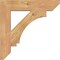 Ekena Millwork Imperial Slat Smooth Bracket, Western Red Cedar, 3 1/2"W x 20"D x 20"H BKT04X20X20IMP06SWR - alternate 2